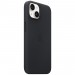 Apple Чохол-накладка Apple Leather Case with MagSafe для Apple iPhone 14 Midnight (MPP43)