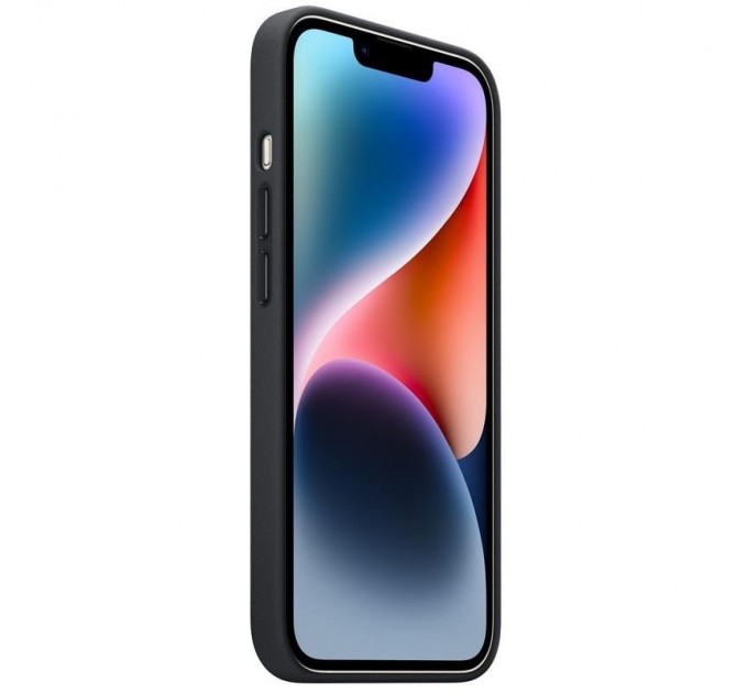 Apple Чохол-накладка Apple Leather Case with MagSafe для Apple iPhone 14 Midnight (MPP43)