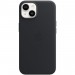 Apple Чохол-накладка Apple Leather Case with MagSafe для Apple iPhone 14 Midnight (MPP43)