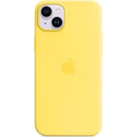 Чохол-накладка Apple Silicone Case with MagSafe для Apple iPhone 14 Plus Canary Yellow (MQUC3)