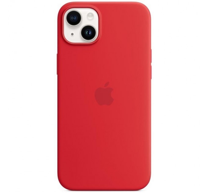 Apple Чохол-накладка Apple Silicone Case with MagSafe для Apple iPhone 14 Plus PRODUCT Red (MPT63)
