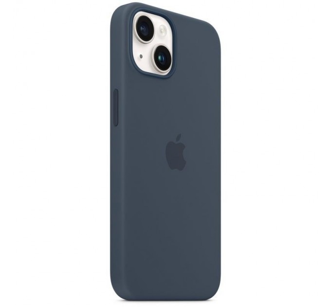 Apple Чохол-накладка Apple Silicone Case with MagSafe для Apple iPhone 14 Storm Blue (MPRV3)