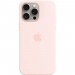 Чохол-накладка Apple Silicone Case with MagSafe для Apple iPhone 15 Pro Max Light Pink (MT1U3)