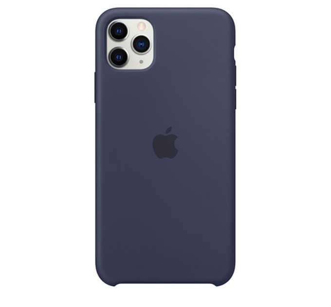 Чохол-накладка Apple Silicone Case для Apple iPhone 11 Pro Max Midnight Blue (MWYW2)