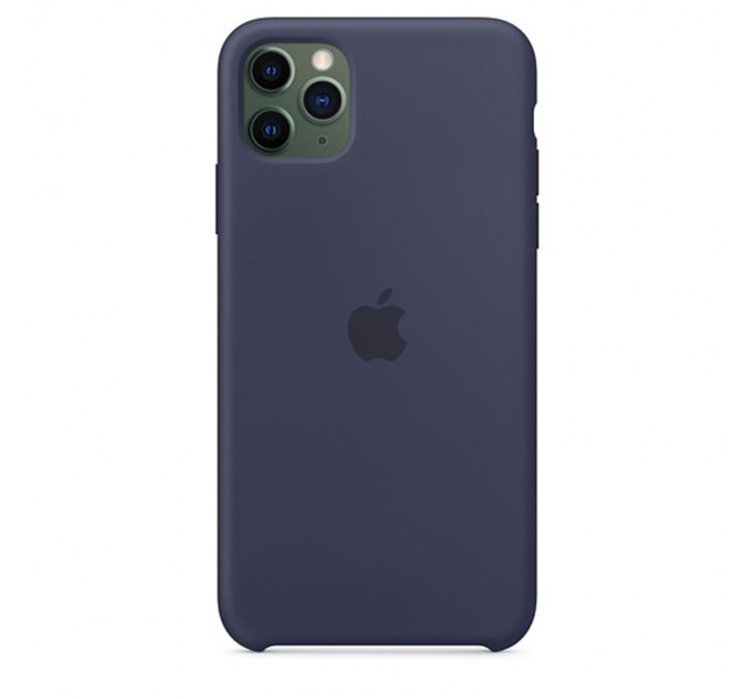 Чохол-накладка Apple Silicone Case для Apple iPhone 11 Pro Max Midnight Blue (MWYW2)