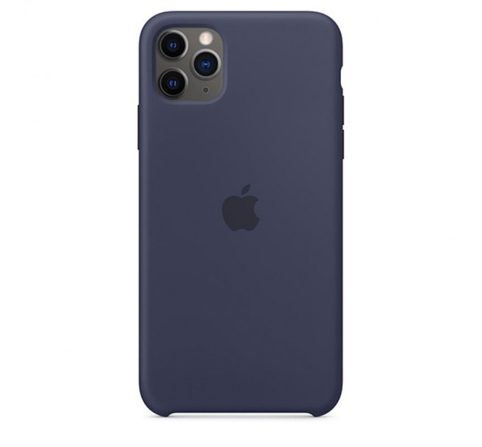 Чохол-накладка Apple Silicone Case для Apple iPhone 11 Pro Max Midnight Blue (MWYW2)