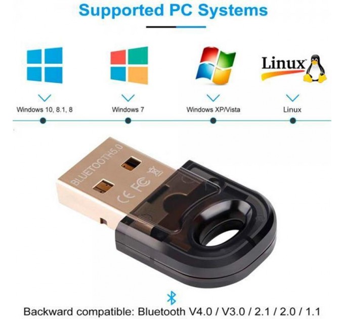 Vention Bluetooth-адаптер Vention 5.0 RTL8761B (CDDBG)