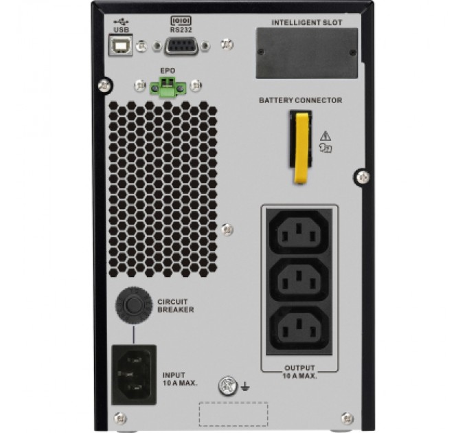 APC Пристрій безперебійного живлення APC Easy UPS On-Line 1000VA, 900W (SRV1KI-E)