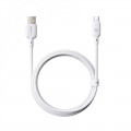 Кабель Baseus Silky USB - USB Type-C (M/M), 2.4A, 1 м White (6932172668884)