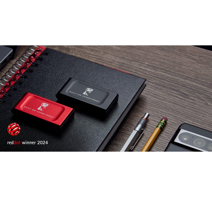 Kingston Накопичувач зовнішній SSD Portable USB 1.0ТB Kingston SXS1000 BoC Black (SXS1000/1000GA)