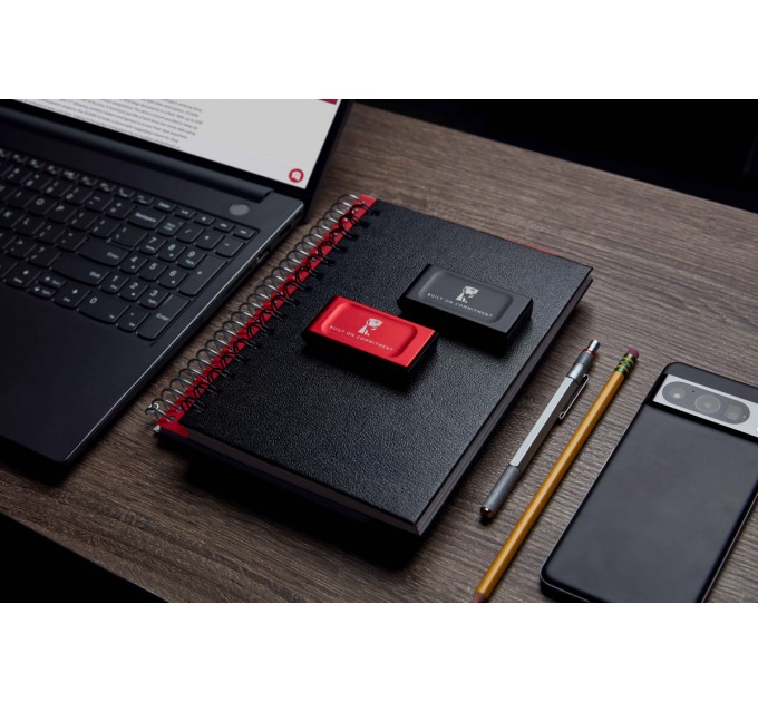 Накопичувач зовнішній SSD Portable USB 2.0ТB Kingston SXS1000 BoC Red (SXS1000R/2000GA)