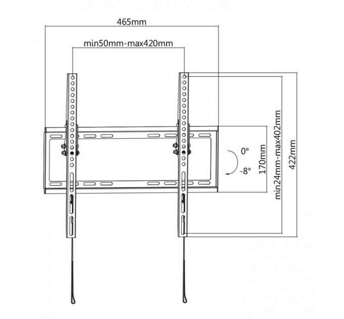 Satelit Кронштейн Satelit 32-55TILT400 (VESA400х400)