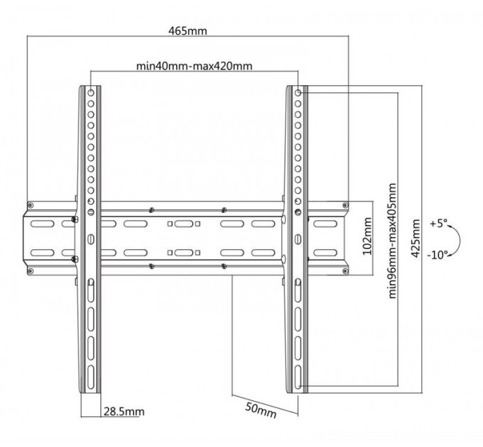 Satelit Кронштейн Satelit 32-65TILT400 (VESA400х400)