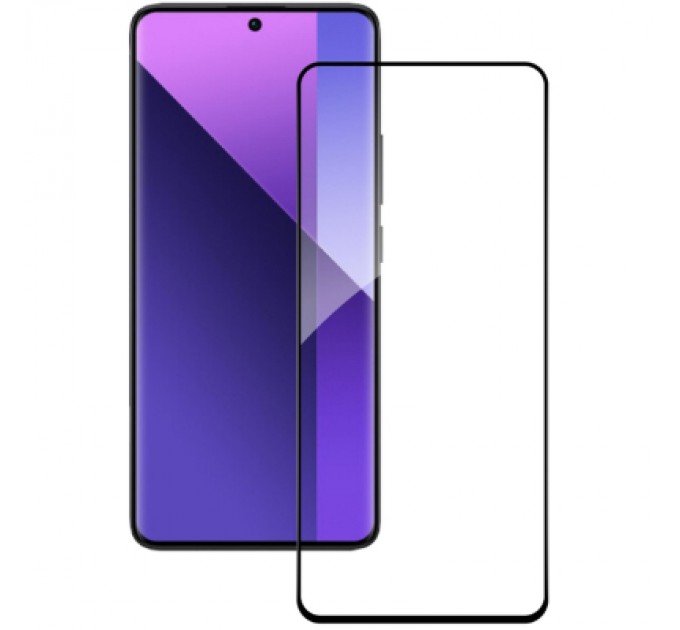 ACCLAB Скло захисне ACCLAB Full Glue Xiaomi Redmi Note 13 Pro Plus 5G Black (1283126583827)