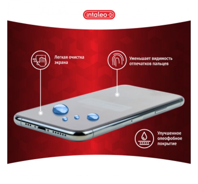 Intaleo Скло захисне Intaleo Full Glue Glass Samsung A50 Black (1283126491641)