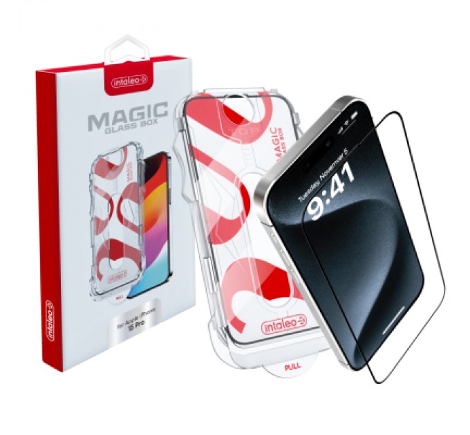 Intaleo Скло захисне Intaleo MagicBox Apple iPhone 15 PRO (4820266742850)