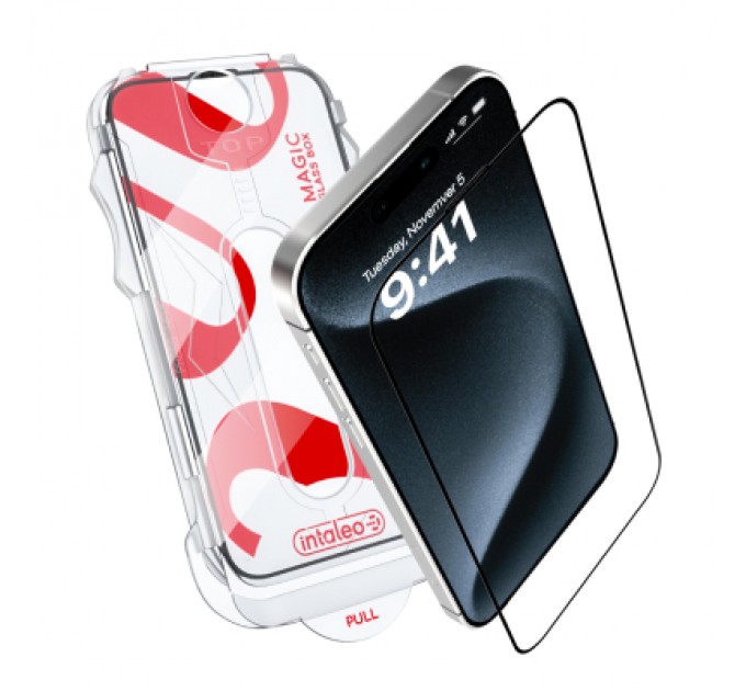 Intaleo Скло захисне Intaleo MagicBox Apple iPhone 15 PRO MAX (4820266742867)