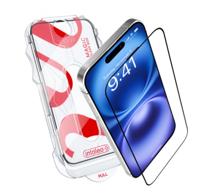 Intaleo Скло захисне Intaleo MagicBox Apple iPhone 16 PLUS (4820266742928)