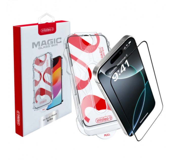 Intaleo Скло захисне Intaleo MagicBox Apple iPhone 16 PRO (4820266742911)