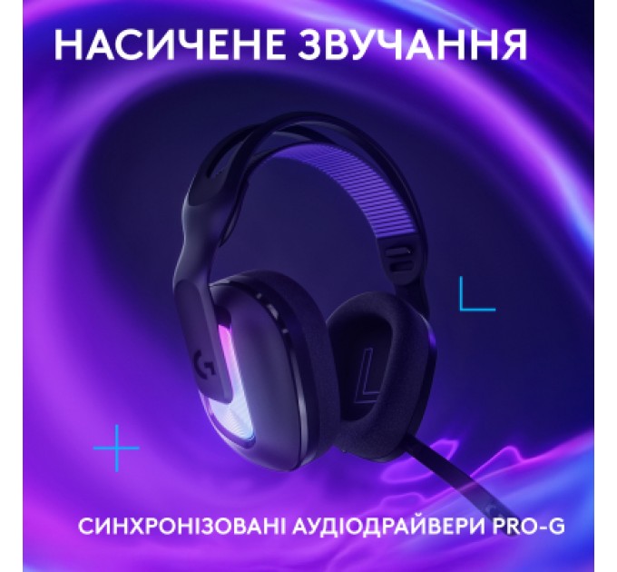 Logitech Навушники Logitech G522 Lightspeed Wireless Gaming Headset Black (981-001544)