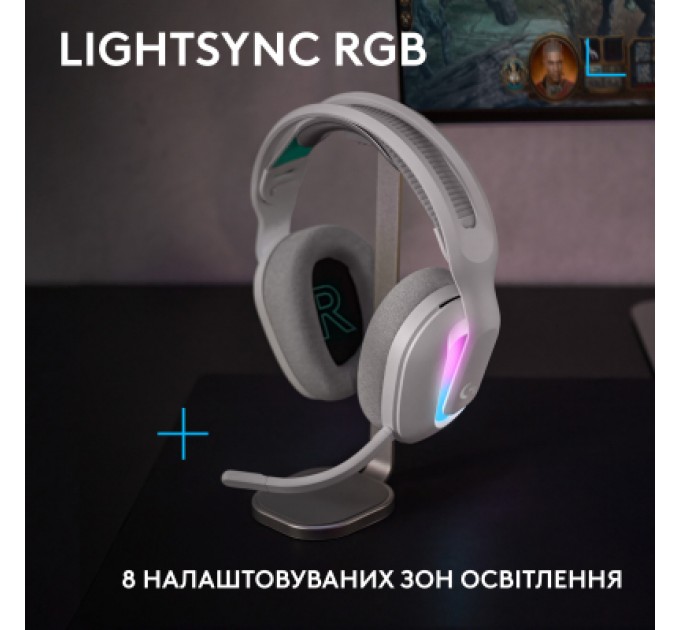 Навушники Logitech G522 Lightspeed Wireless Gaming Headset White (981-001550)