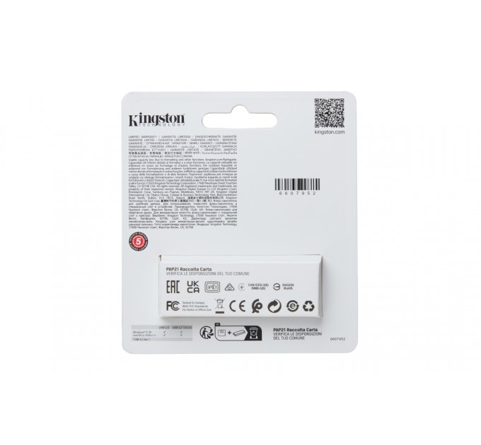 Флеш-накопичувач USB3.2 64GB Kingston DataTraveler Exodia S Black (DTXS/64GB)