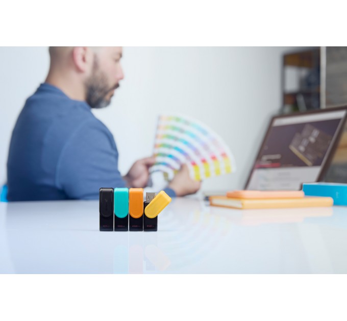 Kingston Флеш-накопичувач USB3.2 128GB Kingston DataTraveler Exodia S Black/Green (DTXS/128GB)