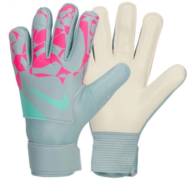 Nike Воротарські рукавиці Nike NK GK MATCH JR - HO24 (HQ0258-395) дит 5 (15.6 см) Блакитно/рожеві (197861971492)