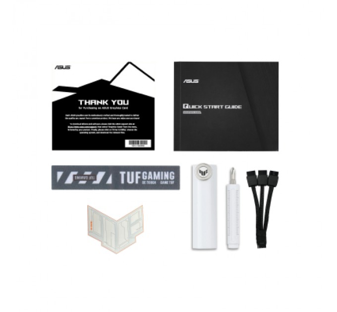 ASUS Відеокарта ASUS GeForce RTX5070 Ti 16GB TUF OC WHITE GAMING (TUF-RTX5070TI-O16G-WHITE-GAMING)