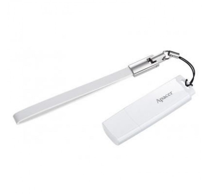 Apacer USB флеш накопичувач Apacer 64GB AH336 White USB 2.0 (AP64GAH336W-1)