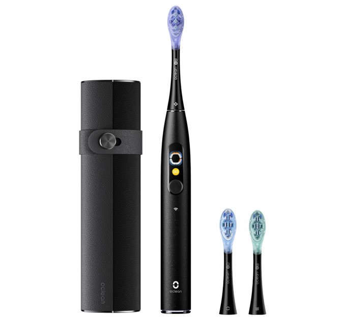 Oclean Розумна зубна електрощітка Oclean X Ultra 20 Set Electric Toothbrush Black (6970810557107)