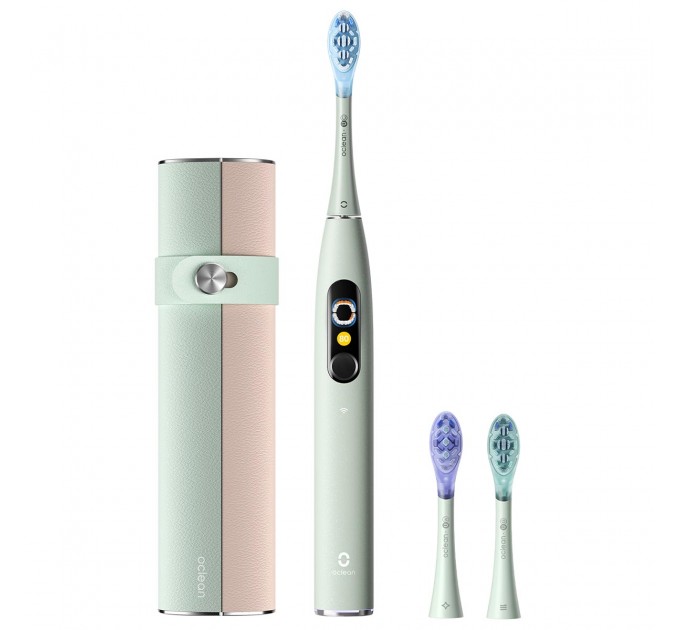 Oclean Розумна зубна електрощітка Oclean X Ultra 20 Set Electric Toothbrush Green (6970810557091)