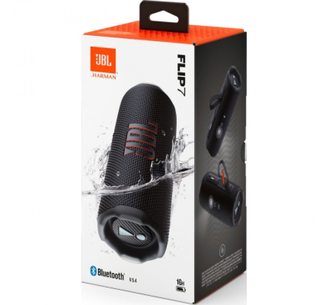 JBL Акустична система JBL Flip 7 Black (JBLFLIP7BLK)