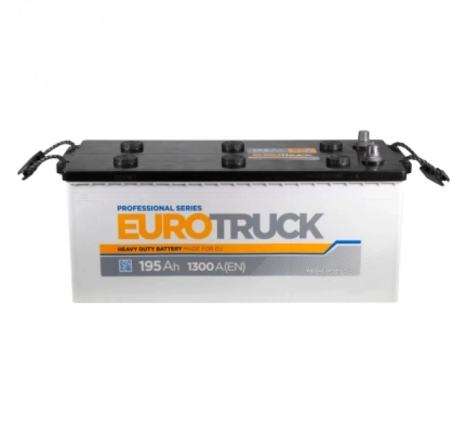 EUROTRUCK Акумулятор автомобільний EUROTRUCK 6СТ-195АЗ (3) (B) 1300А 12V (E)