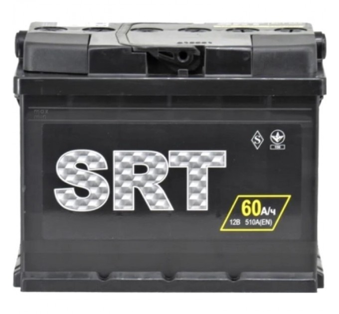 SRT Акумулятор автомобільний SRT 6СТ-60АЗ (1) (+/-) (L2) 510А 12V
