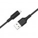 HOCO Дата кабель USB 2.0 AM to Micro 5P 1.0m 2A PVC X25 black HOCO (6957531080121)