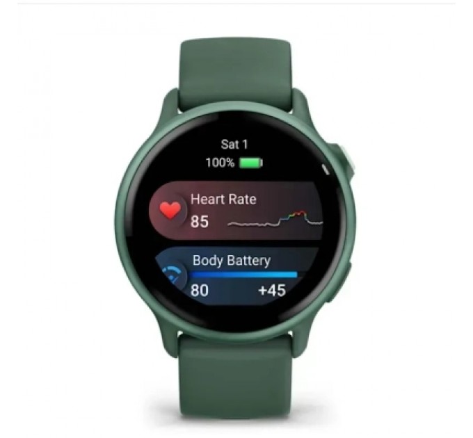 Garmin Смарт-годинник Garmin vivoactive 6, Jasper Green/J. Green Metallic, GPS смарт-годи (010-02985-02)