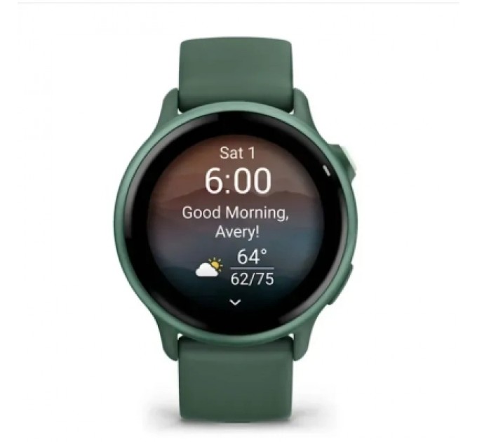 Garmin Смарт-годинник Garmin vivoactive 6, Jasper Green/J. Green Metallic, GPS смарт-годи (010-02985-02)