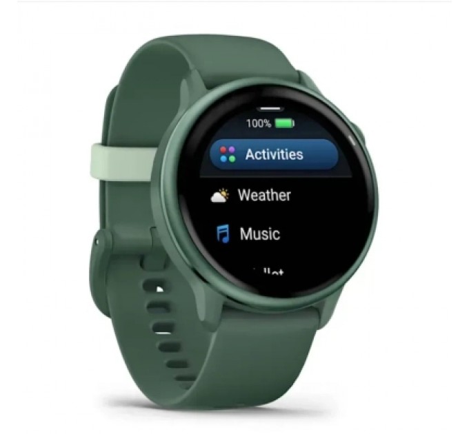 Garmin Смарт-годинник Garmin vivoactive 6, Jasper Green/J. Green Metallic, GPS смарт-годи (010-02985-02)
