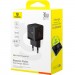 Baseus Зарядний пристрій Baseus Palm Fast Charger C+U 30W cluster black (P1011160A113-00)