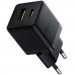 Baseus Зарядний пристрій Baseus Palm Fast Charger C+U 30W cluster black (P1011160A113-00)
