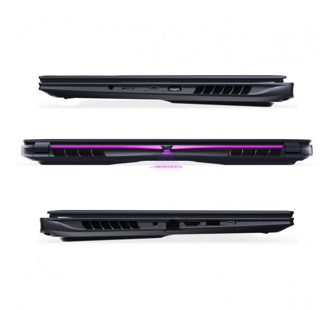 GIGABYTE Ноутбук Gigabyte Aorus 16X 9SG 2024 (AORUS 16X 9SG-43UAC54SD) Midnight Gray