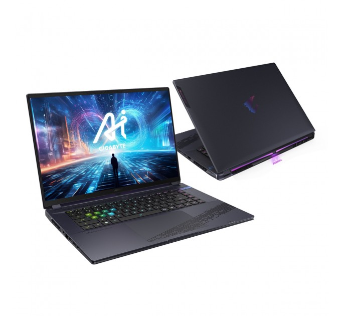 GIGABYTE Ноутбук Gigabyte Aorus 16X ASG 2024 (AORUS 16X ASG-53UAC54SD) Midnight Gray