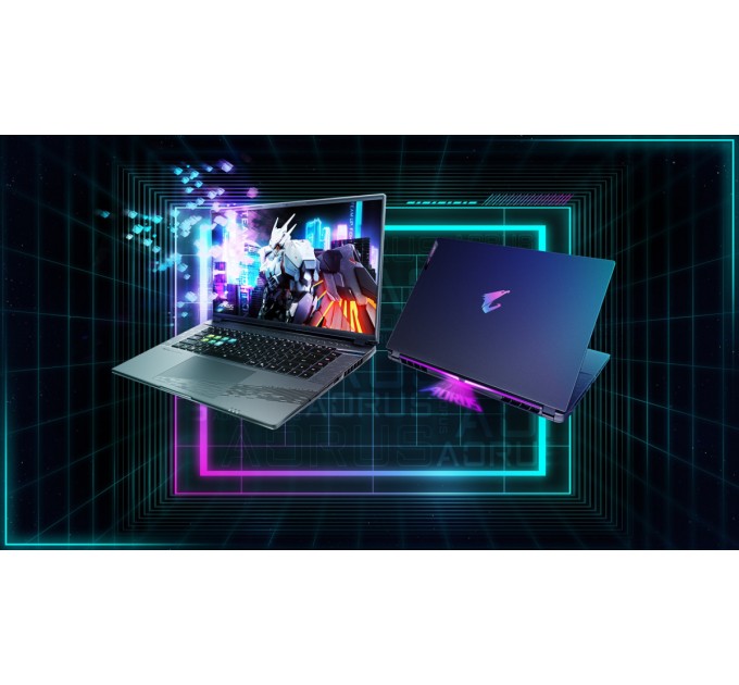 GIGABYTE Ноутбук Gigabyte Aorus 16X ASG 2024 (AORUS 16X ASG-63UAC64SD) Midnight Gray