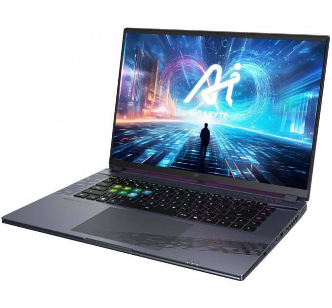GIGABYTE Ноутбук Gigabyte Aorus 16X ASG 2024 (AORUS 16X ASG-63UAC64SD) Midnight Gray