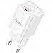 HOCO Зарядний пристрій HOCO C148A Charm USB-C PD30W White (6942007630306)