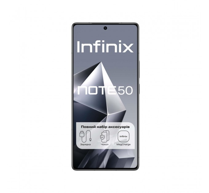 Infinix Смартфон Infinix Note 50 X6858 8/256GB Shadow Black