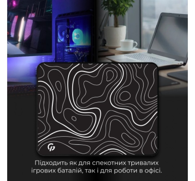 Килимок для мишки GamePro Speed/Control Black (MP145AB)