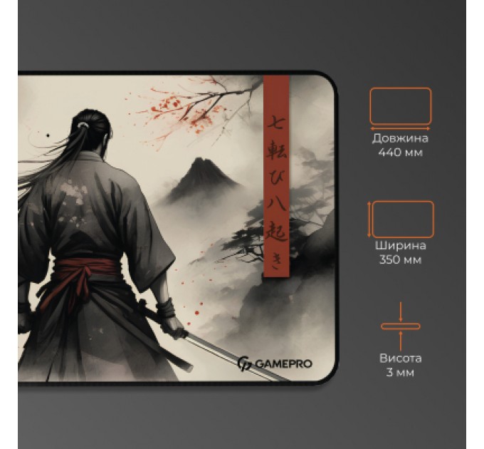 GamePro Килимок для мишки GamePro Speed/Control Gray (MP145GS)