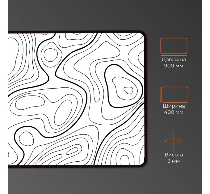 Килимок для мишки GamePro Speed/Control Black (MP275AW)